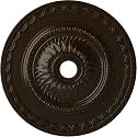 Ekena Millwork CM29SFBZS Sunflower Ceiling Medallion, Bronze, 29 1/2"OD x 3 5/8"ID x 1 5/8"P