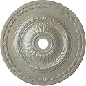 Ekena Millwork CM29SFFLS Sunflower Ceiling Medallion, Flash Gold, 29 1/2"OD x 3 5/8"ID x 1 5/8"P