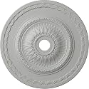 Ekena Millwork CM29SFFRF Sunflower Ceiling Medallion, Frost