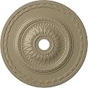 Ekena Millwork CM29SFGDF 29 1/2"OD X 3 5/8"ID X 1 5/8"P Sunflower Ceiling Medallion Fits Canopies Up to 5 5/8", Gobi Desert