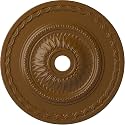 Ekena Millwork CM29SFSTF Sunflower Ceiling Medallion, Smokey Topaz,