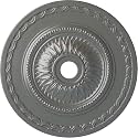 Ekena Millwork Sunflower Ceiling Medallion, Silver
