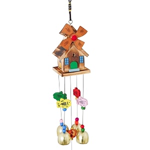 nostrae by ekhasa positive energy aluminium wind chimes for home balcony outdoor garden decoration  windchimes for vastu feng shui serene music amp positive vibes  deep tone windchime for gift