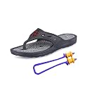 EKIN Acupressure slipper acupressure sole with magnetic power flip flops acupressure foot feet massager slippers for men women children chappal blood circulation body massager_Grey_10
