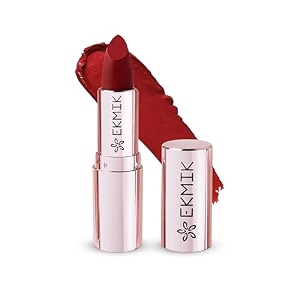 comfy lips creme matte long lasting lipstick lightweight  hydrates amp nourishes  long lasting stay - 4gm scarlet maroon