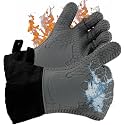 Ekogrips®+ Oven Gloves with Fingers, Comfy Waterproof Heat Resistant Grill Gloves -Long Cuff and Good Dexterity
