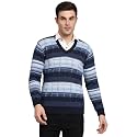 eKools Men's Winterwear Woolen Striped Cardigans Sweaters (4051_eK)