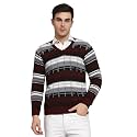 eKools Men's Winterwear Woolen Striped Cardigans Sweaters (4051_eK)