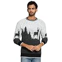 eKools Men39s Winterwear Woolen Animal Print Cardigans