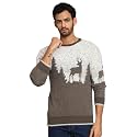 eKools Men39s Winterwear Woolen Animal Print Cardigans