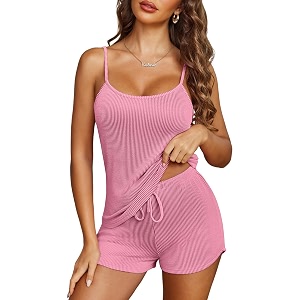 Ekouaer Pajama Sets for Women Lingerie Sleepwear