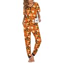 Ekouaer Pajamas for Women Set 2 Piece Short Sleeve Fall Pjs with Pockets