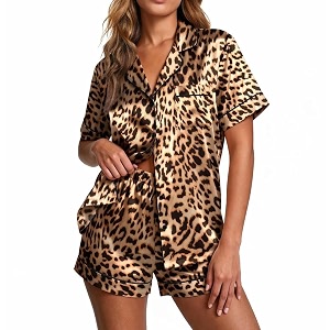 Ekouaer Pajamas for Women Set Silk Satin