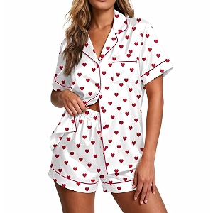 Ekouaer Pajamas for Women Set Silk Satin
