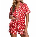 Ekouaer Pajamas for Women Set Silk Satin