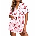 Ekouaer Pajamas for Women Set Silk Satin