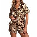 Ekouaer Pajamas for Women Set Silk Satin