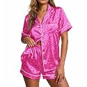 Ekouaer Pajamas for Women Set Silk Satin