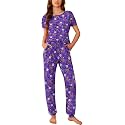 Ekouaer Pajamas for Womens Set Soft 2 Piece Loungewear with Jogger Pants