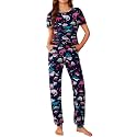Ekouaer Pajamas for Womens Set Soft 2 Piece Loungewear with Jogger Pants