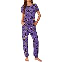 Ekouaer Pajamas for Womens Set Soft 2 Piece Loungewear with Jogger Pants