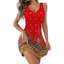 Ekouaer Tank Nightgowns for Women Sexy Sleepshirts Sleeveless Nightdress
