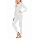 Ekouaer Thermal Underwear for Women Long Johns Sets Lightweight Base Layer