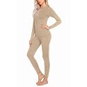 Ekouaer Thermal Underwear for Women Long Johns Sets Lightweight Base Layer