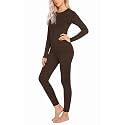 Ekouaer Thermal Underwear for Women Long Johns Sets Lightweight Base Layer