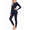 Ekouaer Thermal Underwear for Women Long Johns Sets Lightweight Base Layer