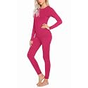 Ekouaer Thermal Underwear for Women Long Johns Sets Lightweight Base Layer