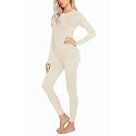 Ekouaer Thermal Underwear for Women Long Johns Sets Lightweight Base Layer