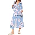 Ekouaer Women39s Robe Long Waffle Knit Bathrobe