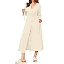 Ekouaer Women39s Robe Long Waffle Knit Bathrobe