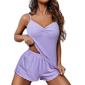 Ekouaer Womens Cami Pajama Sets 2 Piece