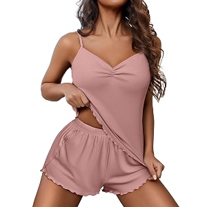 Ekouaer Womens Cami Pajama Sets 2 Piece