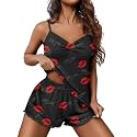 Ekouaer Womens Cami Pajama Sets 2 Piece