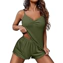 Ekouaer Womens Cami Pajama Sets 2 Piece