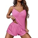 Ekouaer Womens Cami Pajama Sets 2 Piece