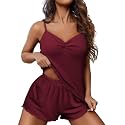 Ekouaer Womens Cami Pajama Sets 2 Piece