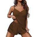 Ekouaer Womens Cami Pajama Sets 2 Piece