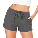 Ekouaer Womens Pajama Shorts Soft Lounge Pj Bottoms Sleep Short with Pocket