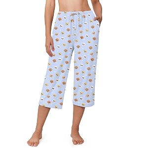 Ekouaer Womens Pajamas Pants Capri Pj Bottoms