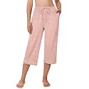 Ekouaer Womens Pajamas Pants Capri Pj Bottoms