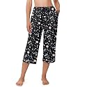 Ekouaer Womens Pajamas Pants Capri Pj Bottoms