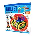 EKTA Bullet Block Game 400Pcs (Fun to Build) Interactive Block That Fits at Any Angle+Inspiration Booklet Inside-(Made in India),Multi