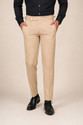 El Cielo Men Relaxed Beige Lycra Blend