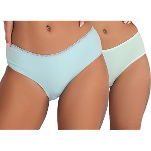 EL ELGANTEWomens Seamless Mid Waist Hipster Panty