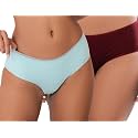 EL ELGANTEWomen39s Seamless Mid Waist Hipster Panty