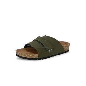 EL PASO Mens Leather Cushioned Cork Sole